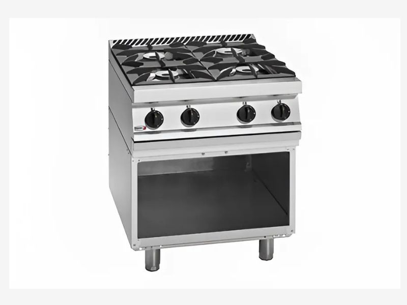 Giới thiệu về bếp âu 4 bếp không lò nướng dùng gas