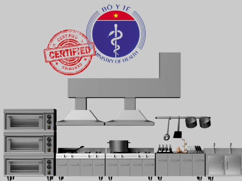 Hệ thống bếp ăn bán trú - Giải pháp toàn diện cho trường học 6 Hệ thống bếp ăn bán trú cần tuân thủ các quy định do Bộ Y tế đưa ra