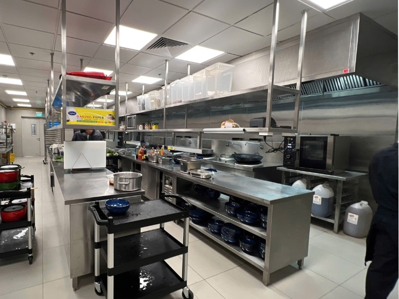 Thi công bếp ăn trường học chất lượng, đảm bảo vận hành hiệu quả