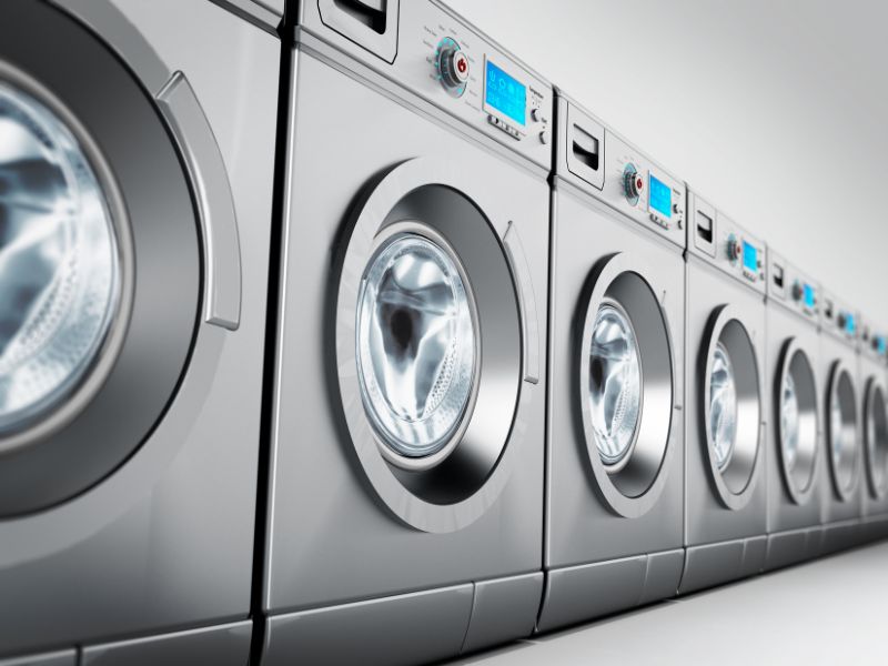 Thiết kế khu giặt là cho khách sạn lớn