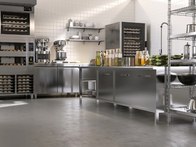Ưu tiên lựa chọn thiết bị bếp khách sạn làm từ inox