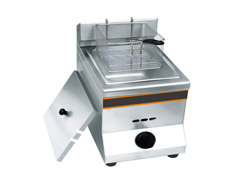 Thiết bị bếp công nghiệp chiên nhúng đơn dùng gas