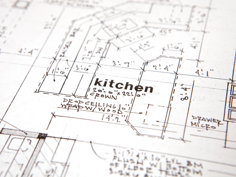Khi tư vấn thi công bếp cần lưu ý về hiện trạng thi công